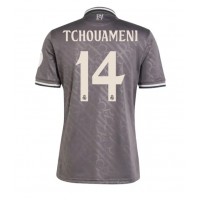 Dres Real Madrid Aurelien Tchouameni #14 Rezervni 2024-25 Kratak Rukav